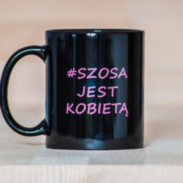 Kubek #Szosa Jest Kobietą